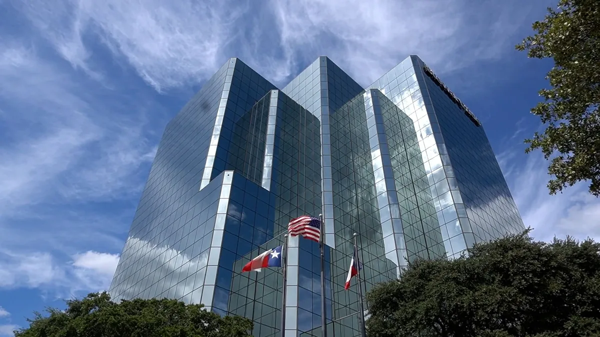 The Stewart Title Building at 7550 I-10 in San Antonio, home to SA Cowork's coworking and flexible office space