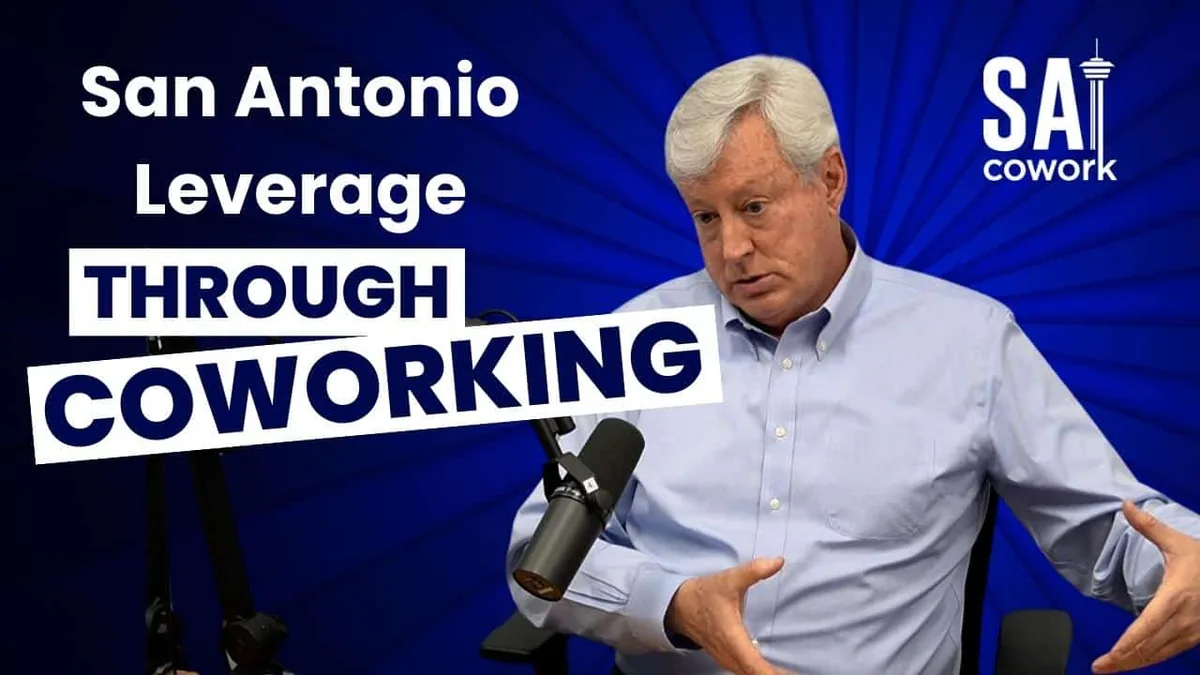 Video interview with Jim Garrett, owner of Venture X San Antonio Northwest, on coworking and flexible office space